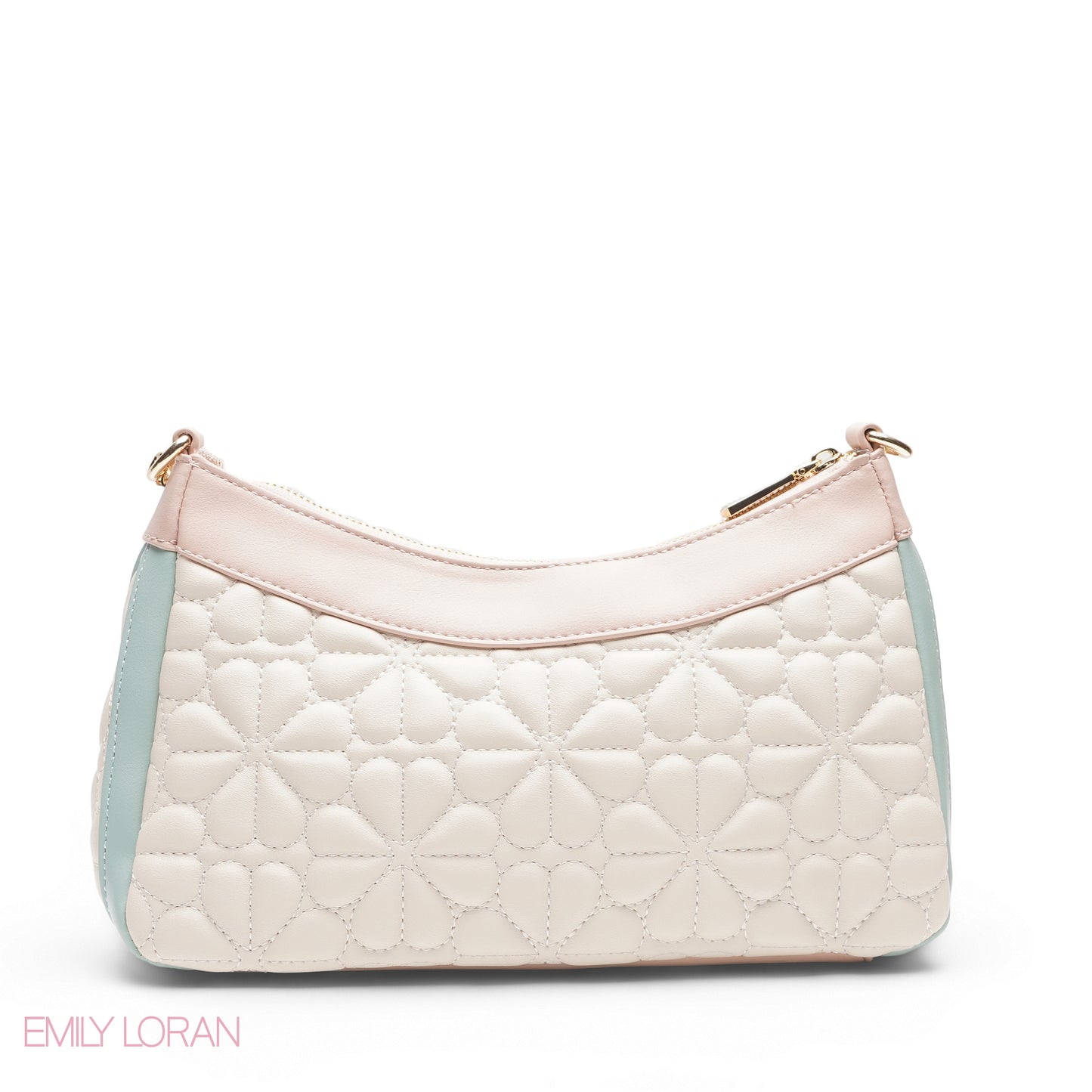 MULTI COLOR SHOULDER BAG WITH CHAIN STRAP - SMALL