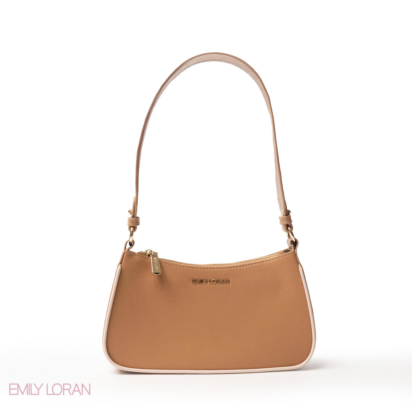 EMILY LORAN SHOULDERS BAG LEATHER AND FUR THREE-PIECES SET