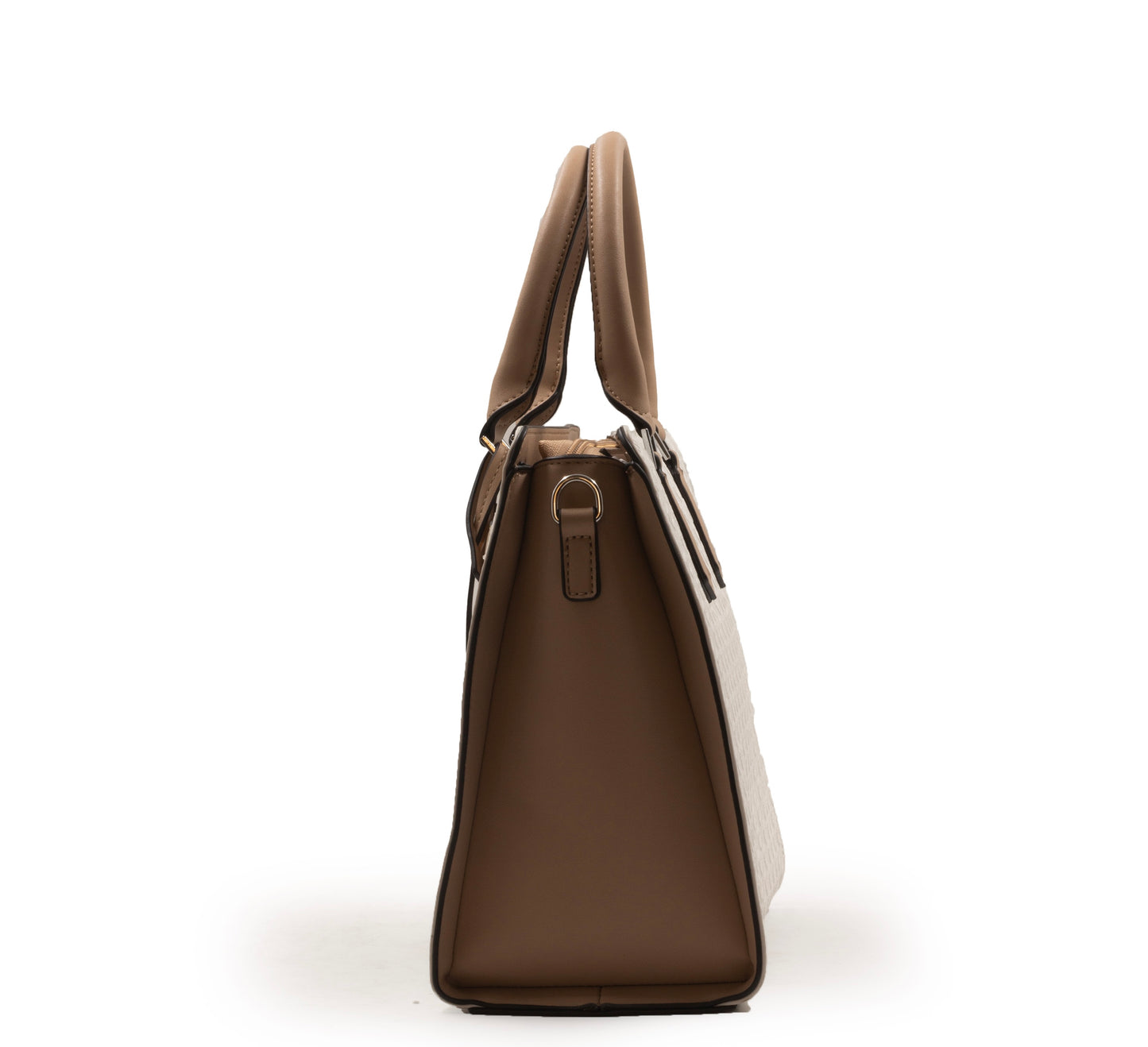 MODERN PRINTED HANDBAG WITH A CHAIN DETAIL -LARGE