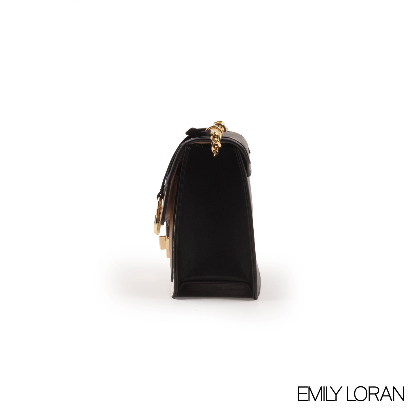 MIXED COLOR CROSSBODY BAG WITH FLAP DETAILS-MED