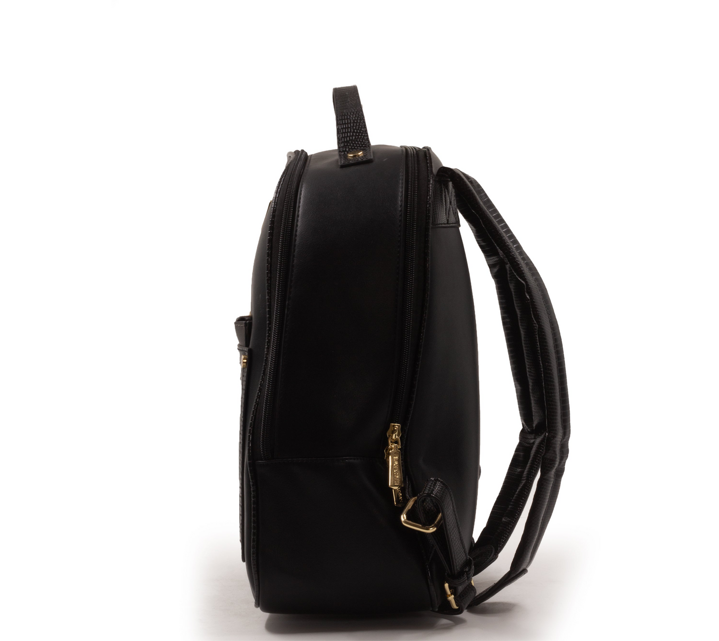 BLACK CROC BACKPACK WITH MINI WALLET
