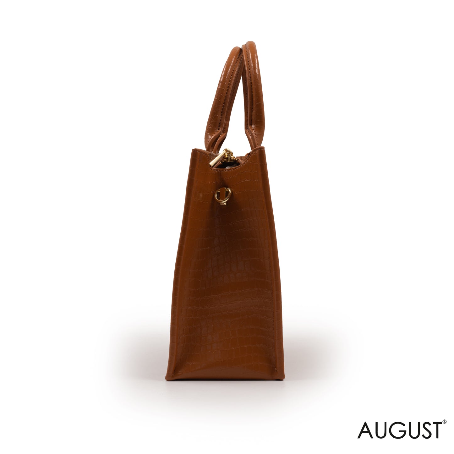 LEATHER EMILY LORAN HANDEL BAG - MED