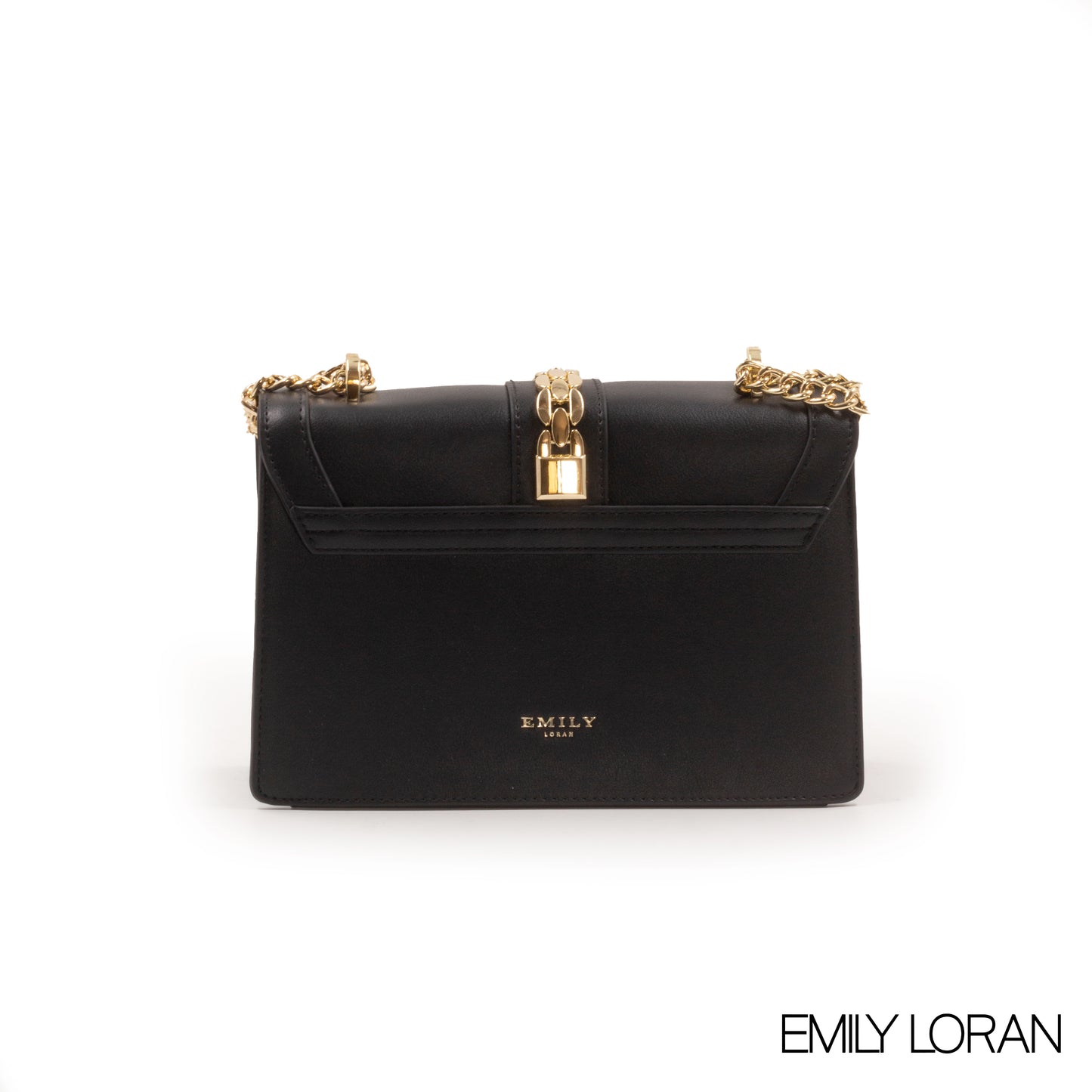 LEATHER CROSSBODY BAG WITH SNAKE DETAILS- SMALL