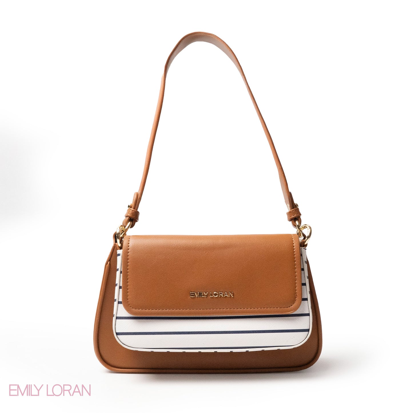 EMILY LORAN SHOULDERS BAG LEATHER AND FUR THREE-PIECES SET