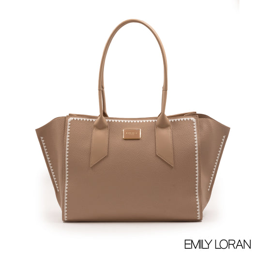 EMILY LORAN SHOPPER BAG WITH SPECIAL DESIGN
