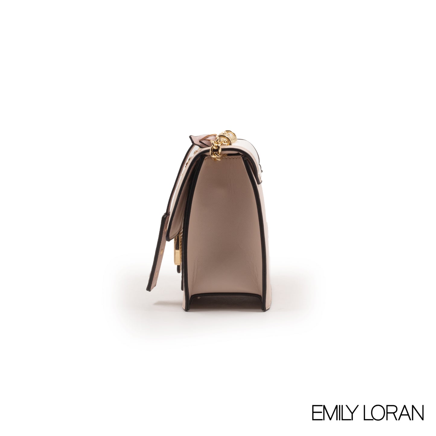 LEATHER CROSSBODY BAG WITH FLORAL , BUTTERFLY EMBROIDERY -MED